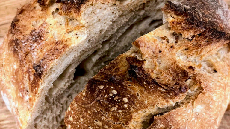Pan de masa madre fácil