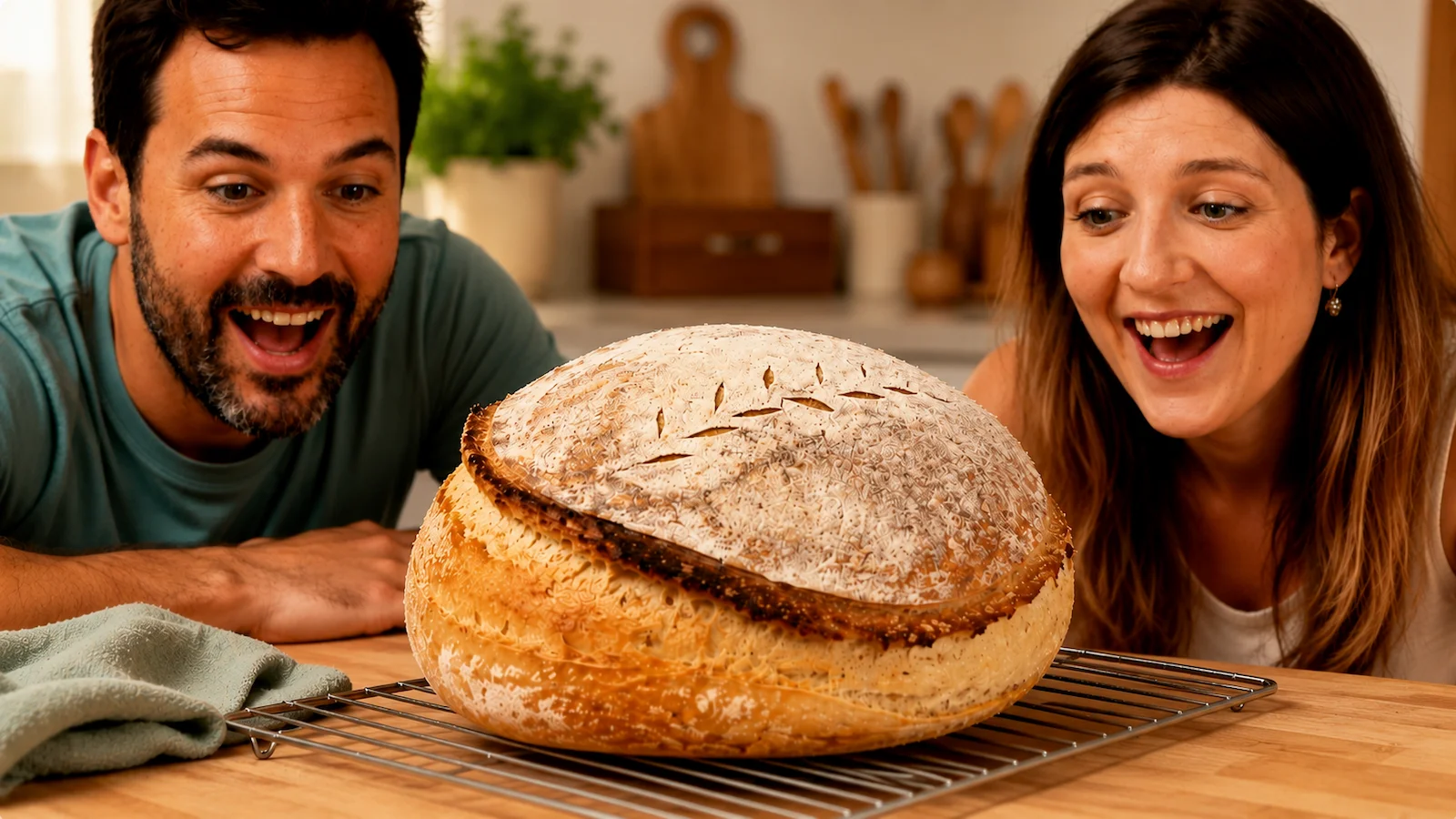 Pan de masa madre fácil en casa: receta paso a paso