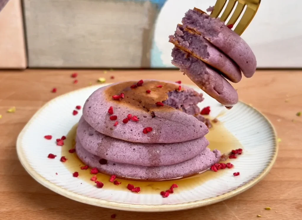 Pancake ube