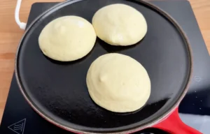 tortitas sin levadura - cocinar en sarten