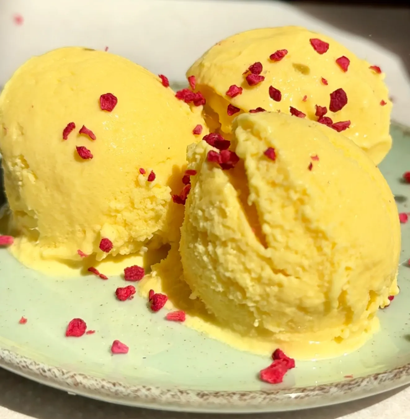 helado mango sin heladera