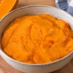 Puré de calabaza casero