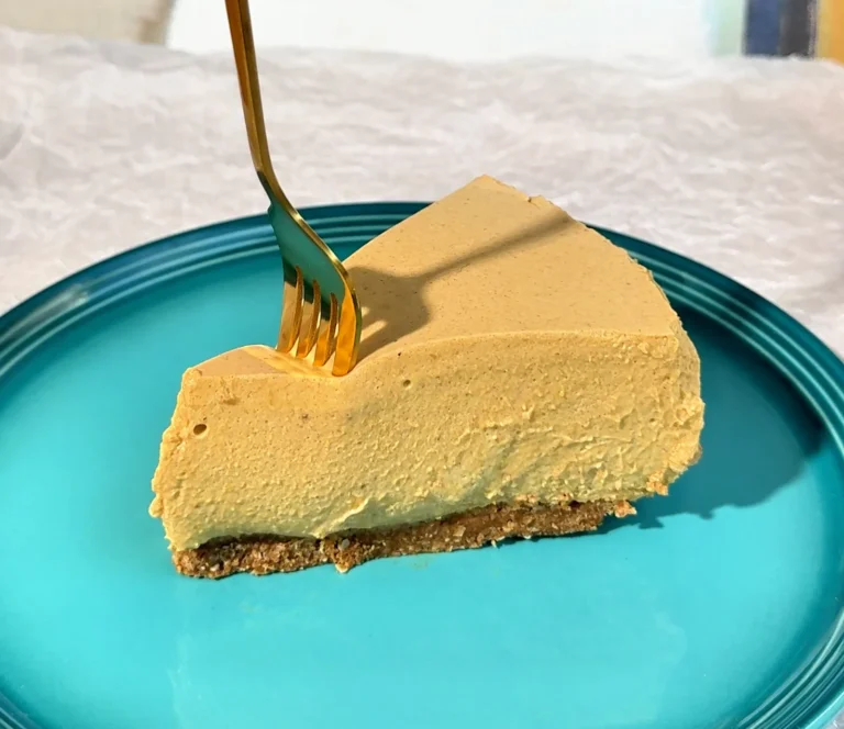 tarta de queso y calabaza